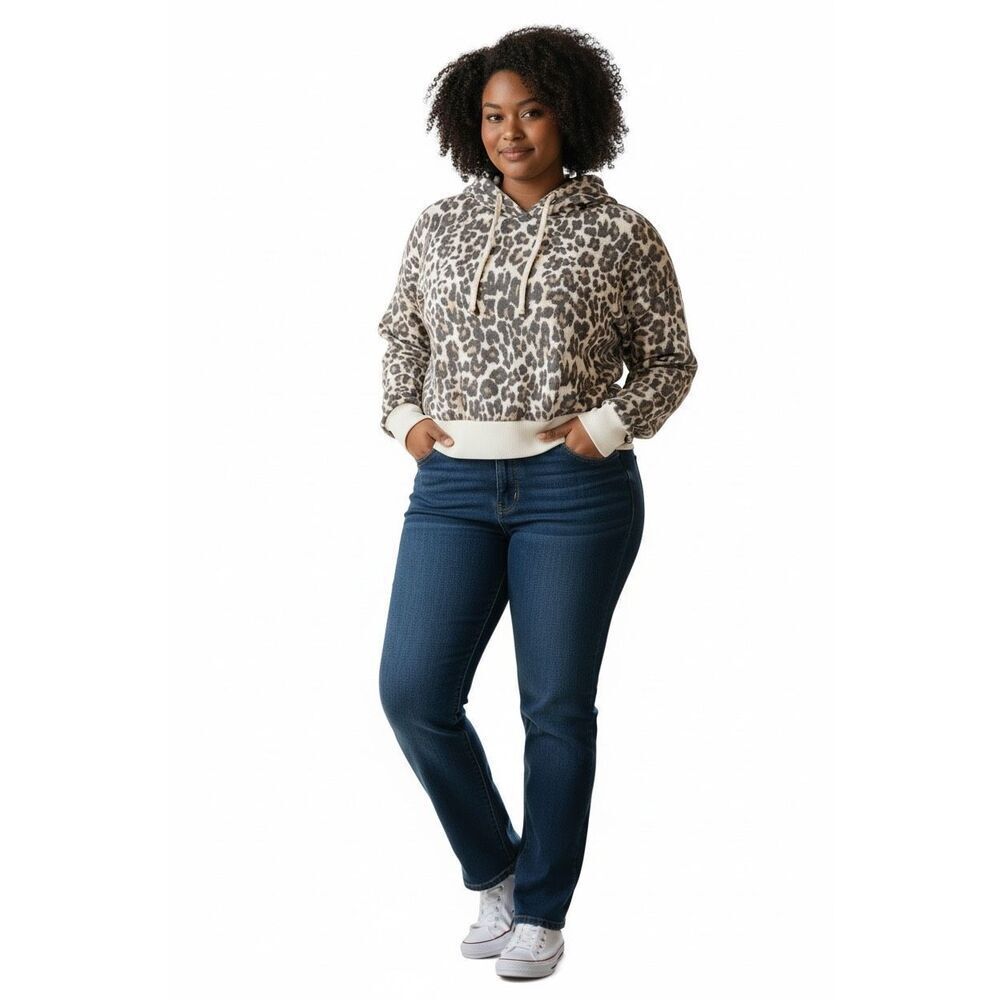 BP Animal Print Hoodie New with Tags-1XA
